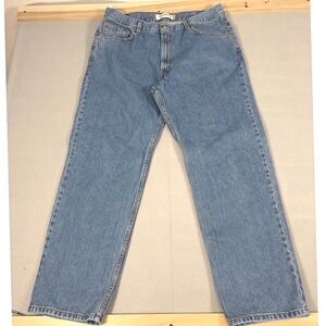 Levis‎ 550 Mens Relaxed Fit Jeans Blue Denim W40 L32 Medium Wash 100% Cotton